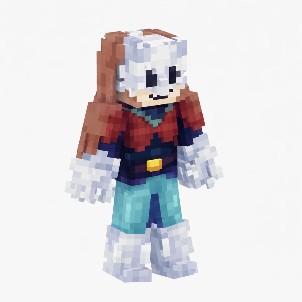 After generated skin
